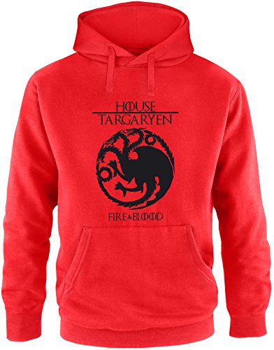 Ezyshirt®| Game of Thrones | House Targaryen | GOT | Herren Hoodie von Ezyshirt