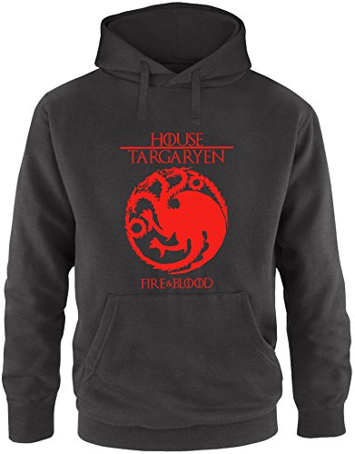 Ezyshirt®| Game of Thrones | House Targaryen | GOT | Herren Hoodie von Ezyshirt