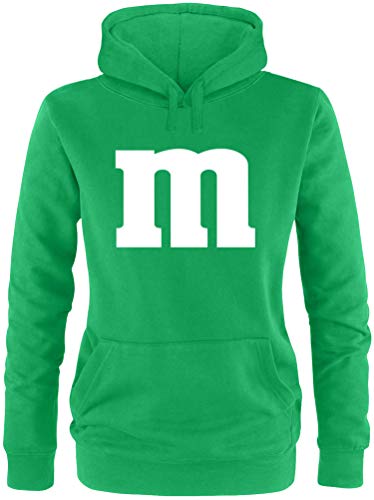 EZYshirt® Karneval & Fasching | Gruppen-Kostüm m Aufdruck Pullover Damen | Frauen Kapuzenpullover | Hoodie von Ezyshirt