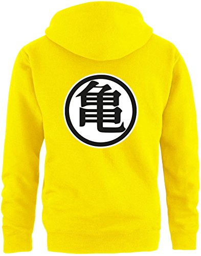 EZYshirt® Son Goku Herren Hoodie | Herren Kapuzenpullover | Herren Pullover von Ezyshirt