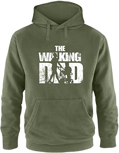 EZYshirt® The Walking Dad Herren Hoodie | Herren Kapuzenpullover | Herren Pullover von Ezyshirt