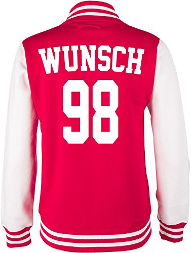 EZYshirt® Wunschname und Nummer | Damen | Herren | Kinder Superstar College Jacke von Ezyshirt