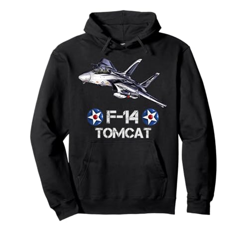 Vintages F-14 Tomcat-Kampfflugzeug-Militärluftfahrtgeschenk Pullover Hoodie Vintages F-14 Tomcat-Kampfflugzeug-Militärluftfahrtgeschenk Pullover Hoodie von F-14 Tomcat Fighter Jet Bekleidung Co.