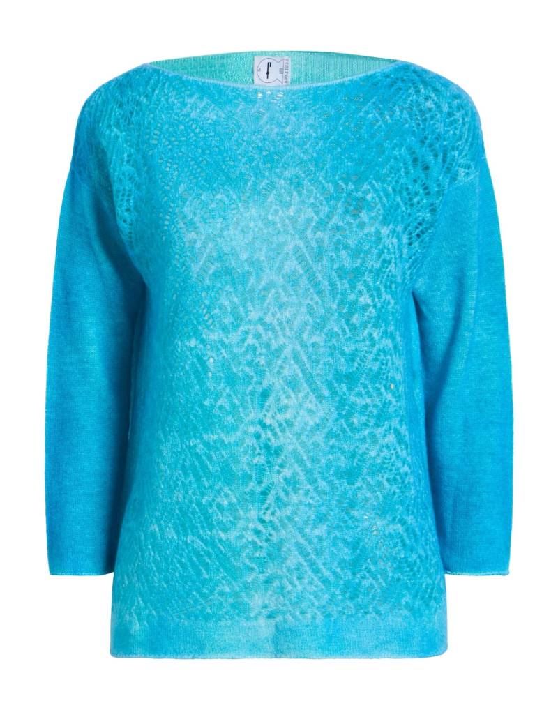 F CASHMERE Pullover Damen Azurblau von F CASHMERE