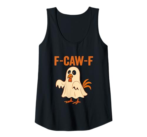 Damen F-CAW-F Huhn Meme Lustiges Halloween Tank Top Damen F-CAW-F Huhn Meme Lustiges Halloween Tank Top von F-CAW-F Funny Meme Halloween Humor