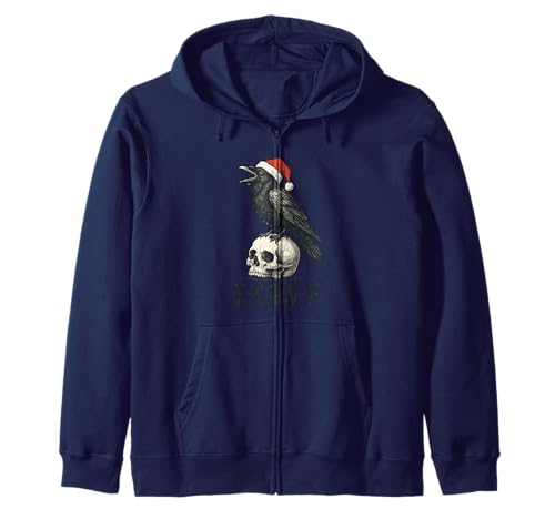 Christmas F Caw F Crow F-Caw-F Black Bird FCAWF Damen Herren Kapuzenjacke Christmas F Caw F Crow F-Caw-F Black Bird FCAWF Damen Herren Kapuzenjacke von F Caw Caw F Crow Merch Store