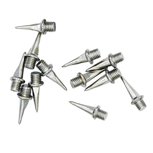 F Fityle 12 Stück Startblock-Spikes, Ersatzspikes, Leichtathletik-M4.8-Zubehör, Sprinter-Pedale, Stollen für Start- und Landebahngeschwindigkeit, 13.5 mm F Fityle 12 Stück Startblock-Spikes, Ersatzspikes, Leichtathletik-M4.8-Zubehör, Sprinter-Pedale, Stollen für Start- und Landebahngeschwindigkeit, 13.5 mm von F Fityle