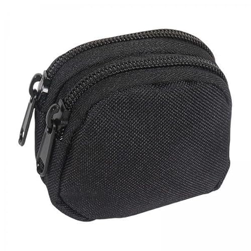 F Fityle 2 X Mini Münzbeutel, Kleingeldhalter, Outdoor Geldbörse für Herren, Nylon Hüfttasche, Multifunktionale Münzbörse, Bargeldhalter, Geldbeutel, Kleingeld von F Fityle