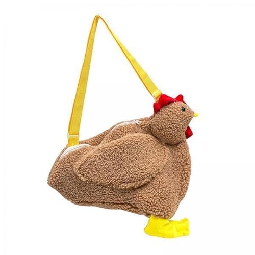 F Fityle 2X Damen Umhängetasche Tote Handtasche Flauschige Cartoon Umhängetasche Geldbörse Damen von F Fityle