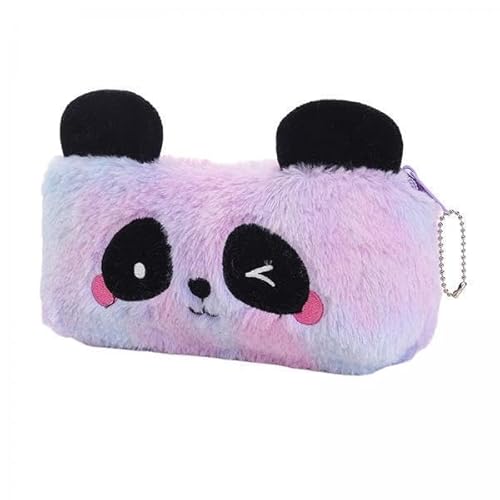 F Fityle 2X Federmäppchen mit Panda Motiv, Federmäppchen, Stifttasche, Aufbewahrungstasche, Modische Tier Briefpapiertasche, Federmäppchen für Teenager, Kinder von F Fityle
