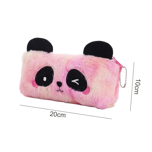 F Fityle 3X Federmäppchen mit Panda Motiv, Federmäppchen, Stifttasche, Aufbewahrungstasche, Modische Tier Briefpapiertasche, Federmäppchen für Teenager, Kinder von F Fityle