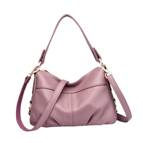 F Fityle Damen Umhängetasche Modische Unterarm Tasche für Dating Pendeln Straße, Lila von F Fityle