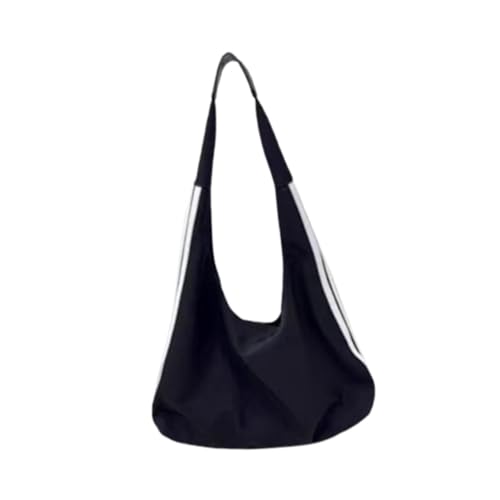 F Fityle Damen Umhängetasche Reisetasche Handtasche für Pendeln Urlaub Arbeit Party Straße, Schwarz von F Fityle