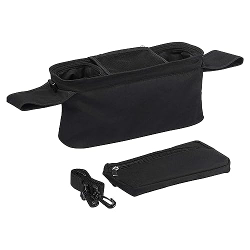 F Fityle Kinderwagen-Organizer, tragbare Windeltasche, universell, multifunktional, mit vielen Taschen, Oxford-Stoff für Spaziergänge im Freien, Einkaufen, von F Fityle