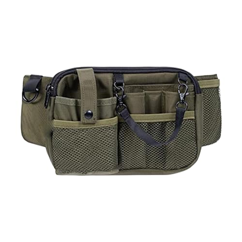 F Fityle Krankenschwester-Gürteltasche, Stilltasche, Polyester, mehrere Fächer, Krankenschwester-Taillen-Organizer, Gürtel für Frauen, GRÜN von F Fityle