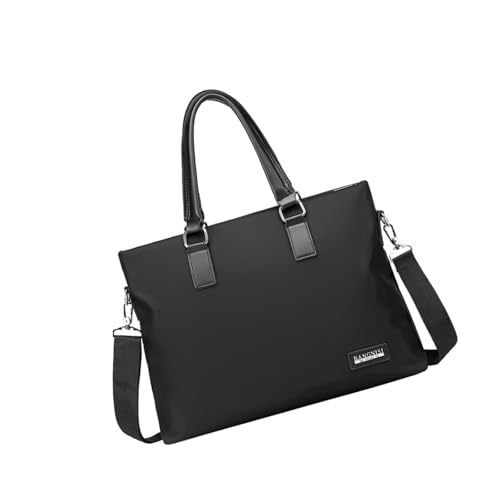 F Fityle Laptoptasche 13 Zoll für Herren Umhängetasche Handtasche Aktentasche für Geschäftsreisen, Schwarz F Fityle Laptoptasche 13 Zoll für Herren Umhängetasche Handtasche Aktentasche für Geschäftsreisen, Schwarz von F Fityle