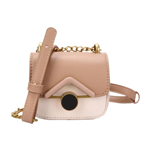 F Fityle Mini-Schultertasche, tragbare kleine Umhängetasche aus PU- für Dating-Shopping, Khaki von F Fityle
