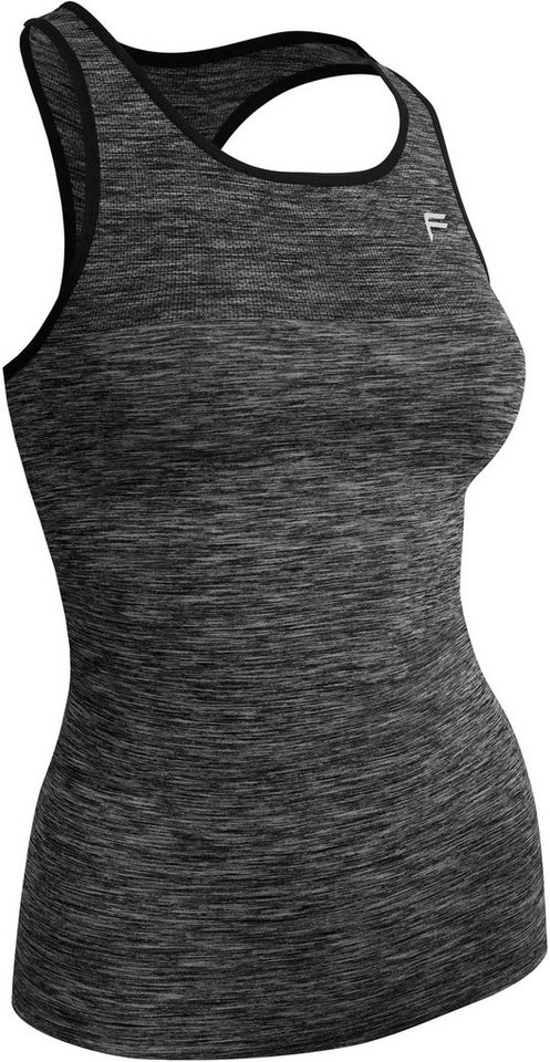 F-Lite Funktionsshirt F-Lite Damen Singlet Tanktop ML140 schwarz Melange S von F-Lite