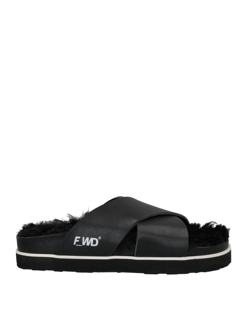 F_WD Sandale Damen Schwarz von F_WD