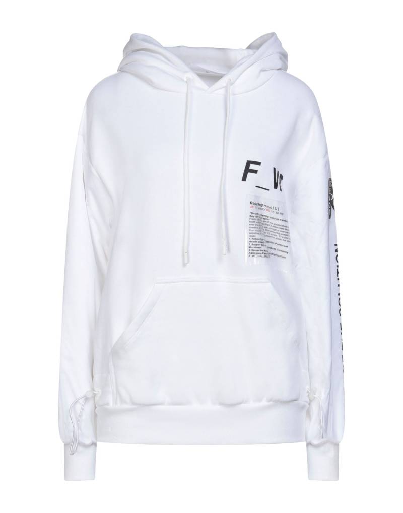 F_WD Sweatshirt Damen Weiß von F_WD