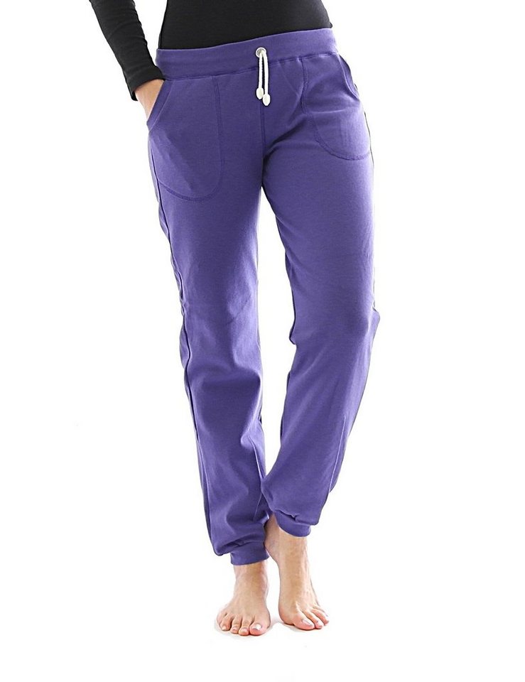 F&K-Mode Jogginghose Jogging Hose innen Fleece Thermo Taschen Sport Gummibund von F&K-Mode