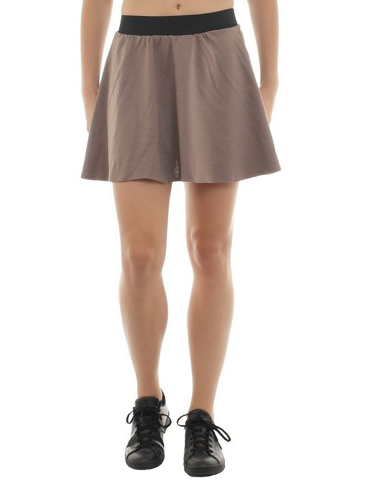 F&K-Mode Minirock Swing Rock Mini Falten Gummibund hohe Taille Gummibund von F&K-Mode