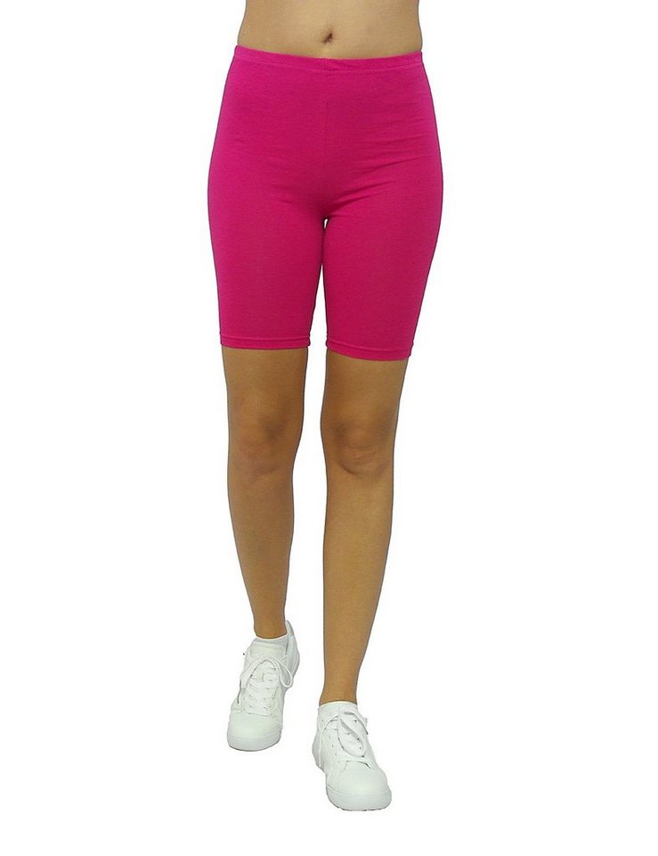 F&K-Mode Shorts Damen Shorts kurze Leggings Hotpants Sport gummi von F&K-Mode