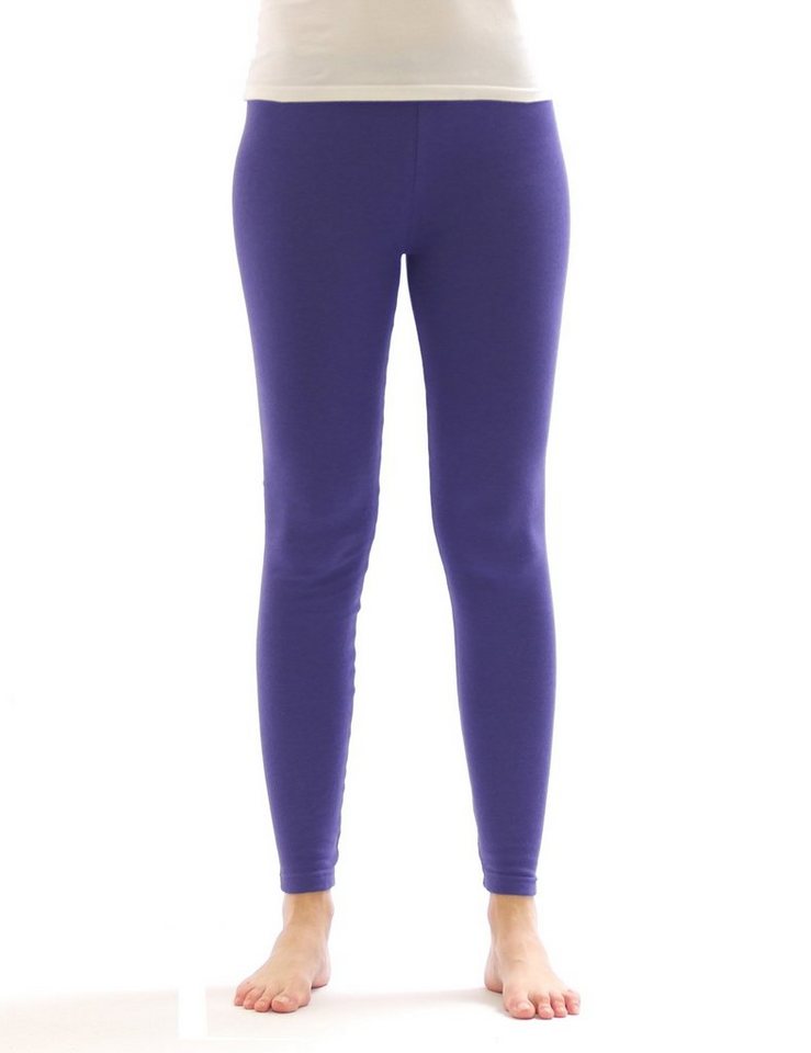 F&K-Mode Thermoleggings Kinder Mädchen Leggings Warm Fleece Thermo lang blickdicht von F&K-Mode