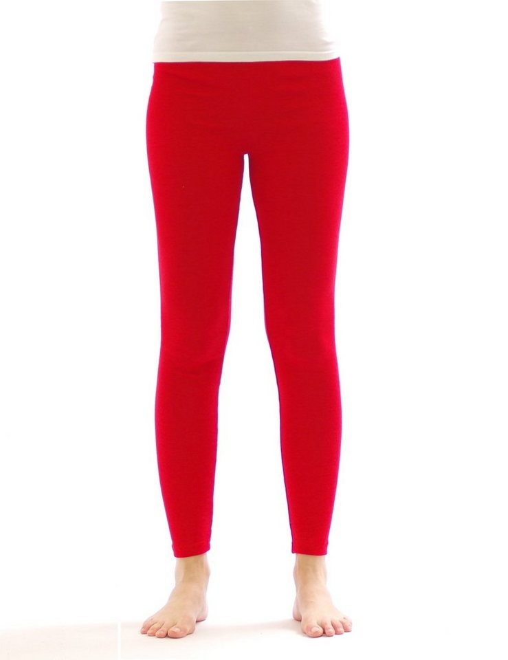 F&K-Mode Thermoleggings Kinder Mädchen Leggings Warm Fleece Thermo lang blickdicht von F&K-Mode
