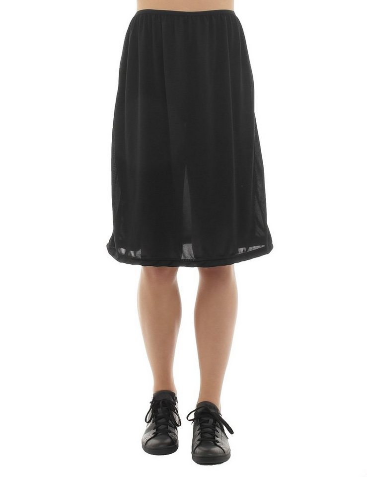 F&K-Mode Unterrock Maxi Unterrock Falten Gummibund Mit Gummibund von F&K-Mode