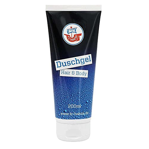 F.C. Hansa Rostock 2in1 Duschgel für Haut und Haar, Hair and Body Shampoo - Plus Lesezeichen Wir lieben Fußball von F.C. Hansa