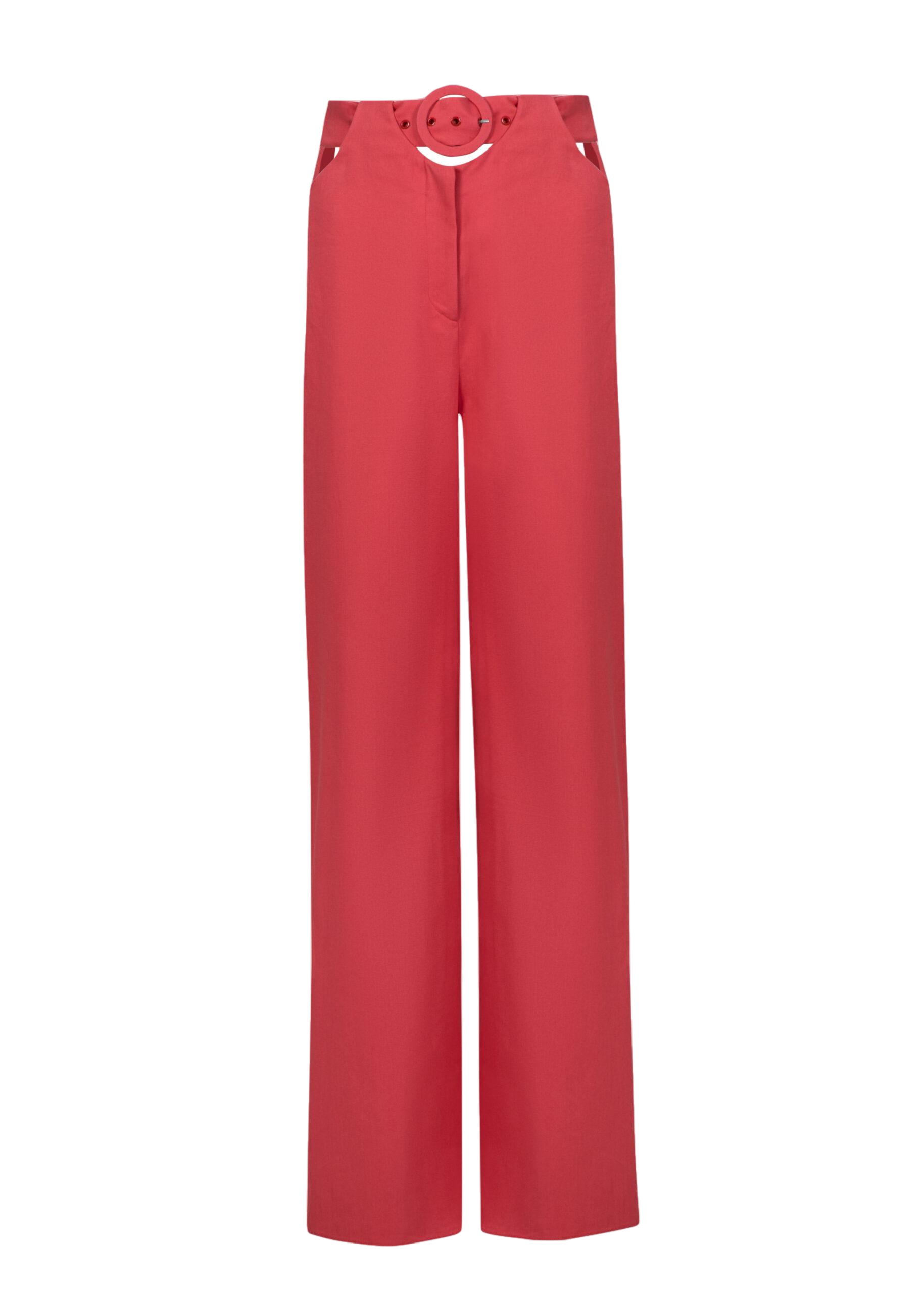 Red Cutout Pants von F.ILKK