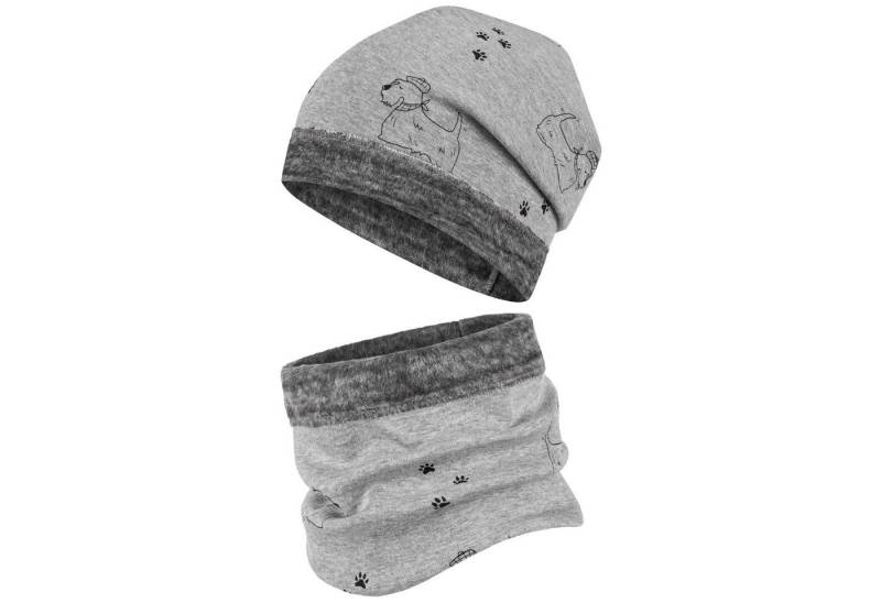F.P.H. Maja Fleecemütze Wintermütze Beanie Kindermütze oder Winterset mit Schal von F.P.H. Maja
