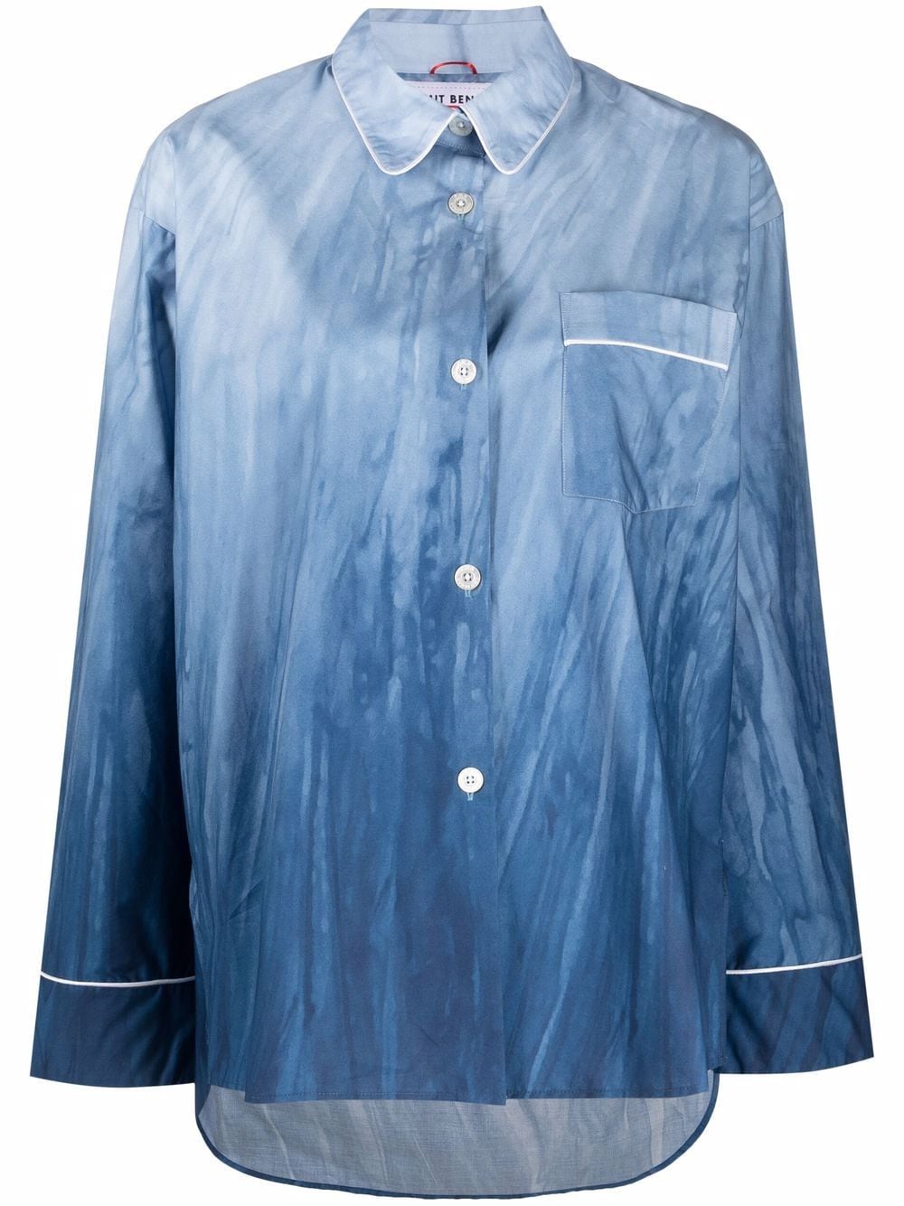 F.R.S For Restless Sleepers Hemd im Pyjama-Stil - Blau von F.R.S For Restless Sleepers