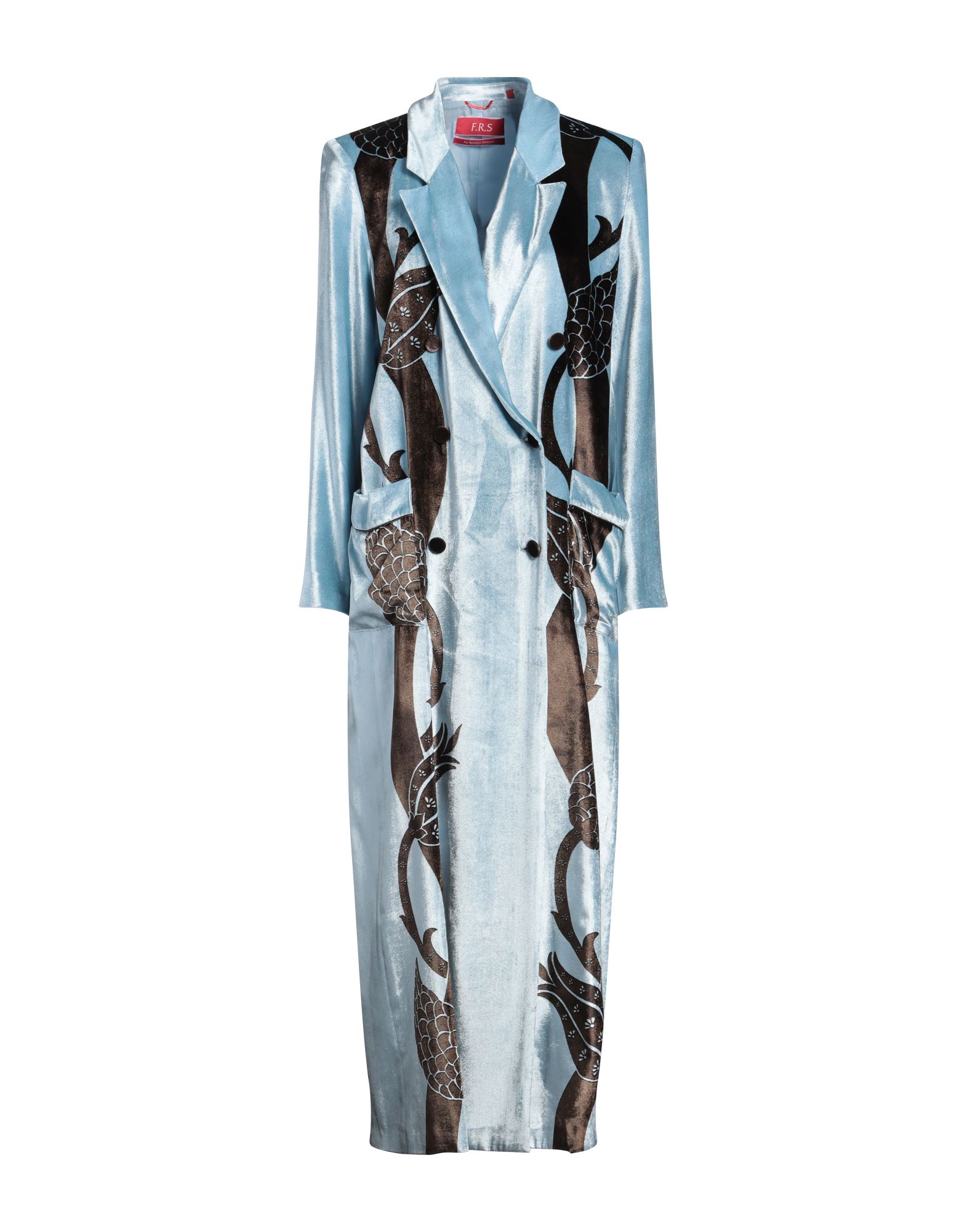 F.R.S. FOR RESTLESS SLEEPERS Jacke, Mantel & Trenchcoat Damen Hellblau von F.R.S. FOR RESTLESS SLEEPERS