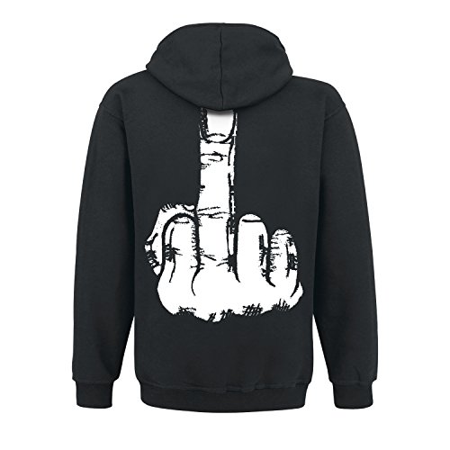 F..k You ! - "Mittelfinger, Kapuzenpullover, Farbe: Schwarz, Größe: XXL F..k You ! - "Mittelfinger, Kapuzenpullover, Farbe: Schwarz, Größe: XXL von F..k You !