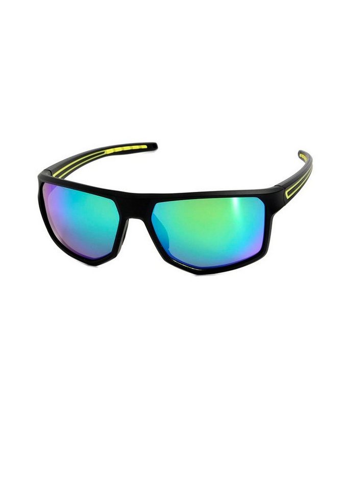 F2 Sonnenbrille Eckige unisex Sportbrille, polarisierende Gläser, Vollrand von F2