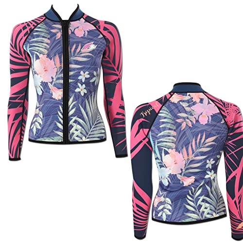 F2 Tropical Damen NEOPREN Jacket Long 2,5 MM - GRÖßE M von F2