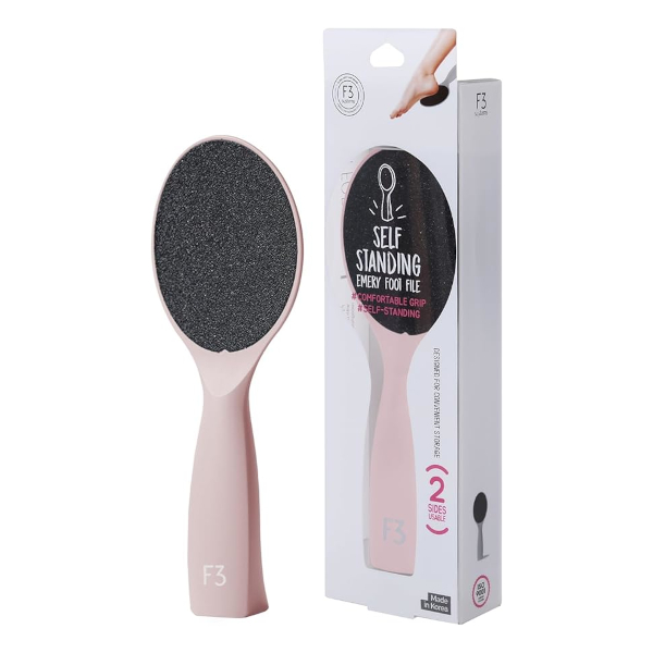 F3 SYSTEMS - Self Standing Foot File - 1ea - Pastel Pink von F3 SYSTEMS