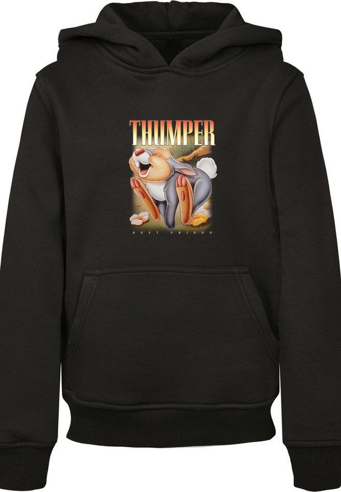 F4NT4STIC Hoodie F4NT4STIC Kinder Bambi Thumper Montage with Basic Kids Hoody (1-tlg) von F4NT4STIC