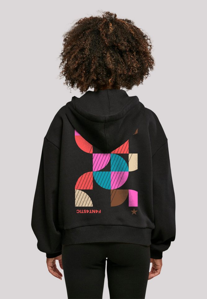 F4NT4STIC Kapuzenpullover Abstrakt Print von F4NT4STIC