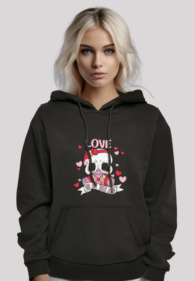 F4NT4STIC Kapuzenpullover Anti Valentinstag LOVE is in the air Premium Qualität von F4NT4STIC