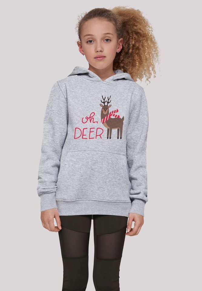 F4NT4STIC Kapuzenpullover Christmas Deer Premium Qualität, Rock-Musik, Band von F4NT4STIC