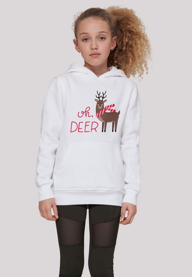 F4NT4STIC Kapuzenpullover Christmas Deer Premium Qualität, Rock-Musik, Band von F4NT4STIC