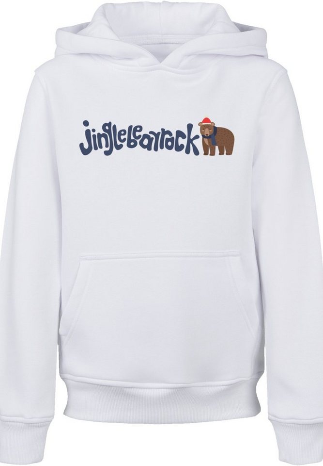 F4NT4STIC Kapuzenpullover Christmas Jingle Bear Rock Premium Qualität, Rock-Musik, Band von F4NT4STIC