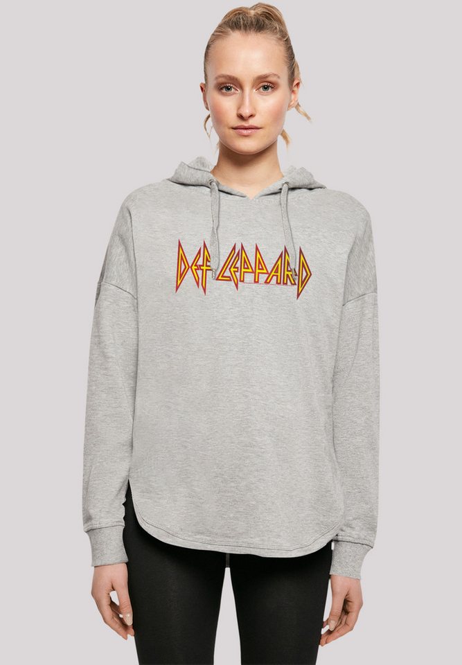 F4NT4STIC Kapuzenpullover Def Leppard Shatter Logo Premium Qualität von F4NT4STIC