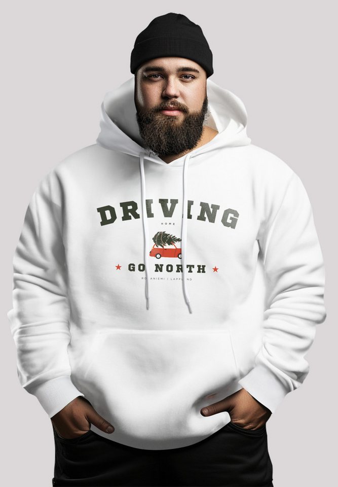 F4NT4STIC Kapuzenpullover Driving Home Weihnachten PLUSSIZE Premium Qualität von F4NT4STIC