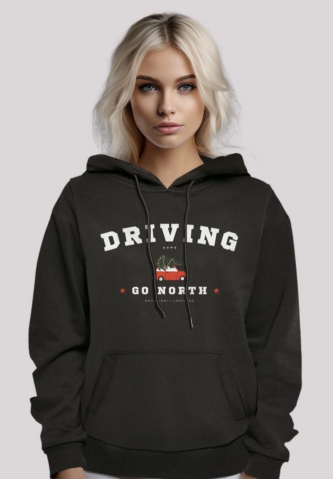 F4NT4STIC Kapuzenpullover Driving Home Weihnachten Weihnachten, Geschenk, Logo von F4NT4STIC