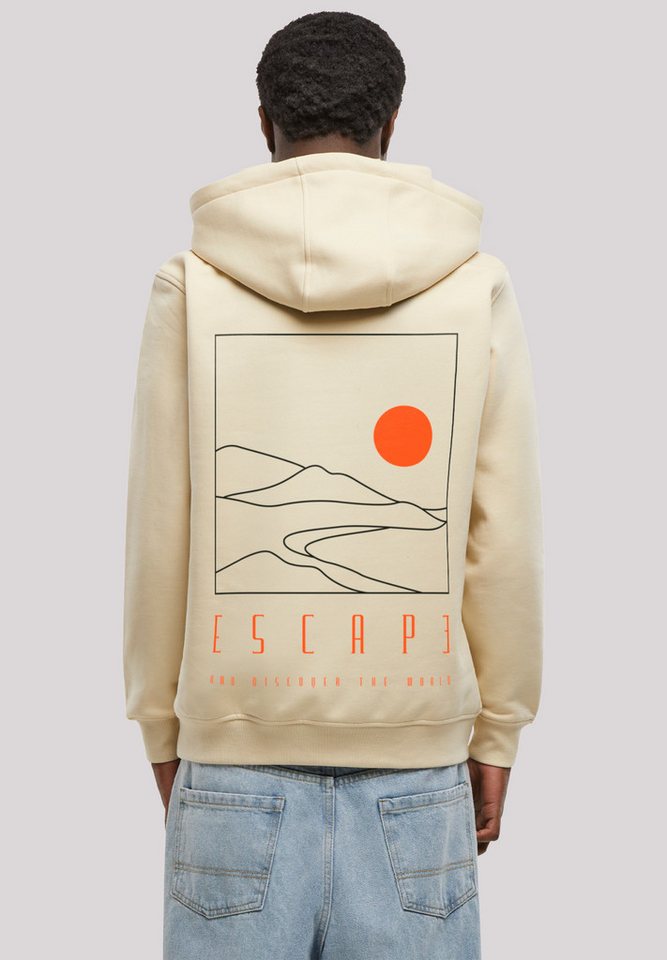 F4NT4STIC Kapuzenpullover Escape Discover the World Landscape Discover the World von F4NT4STIC