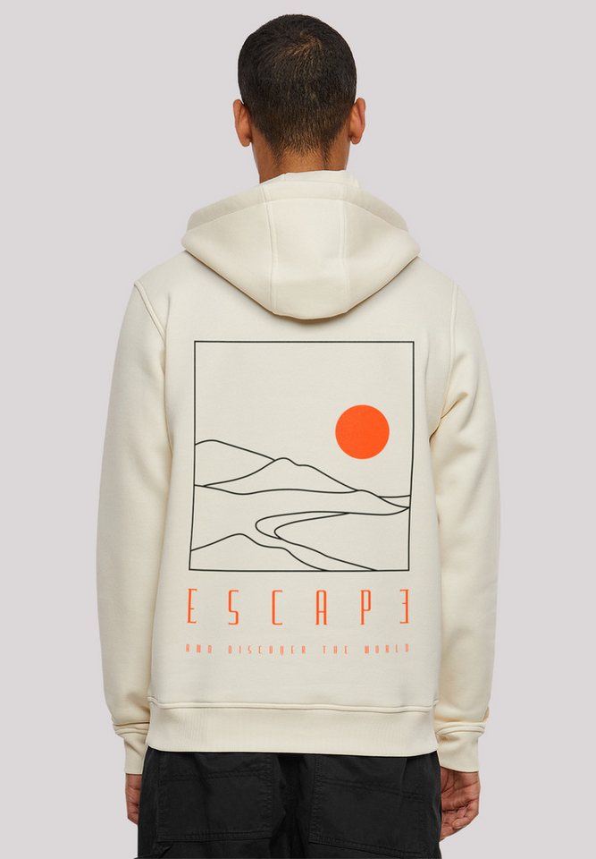 F4NT4STIC Kapuzenpullover Escape Discover the World Landscape Discover the World von F4NT4STIC